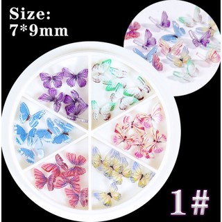 Charm bướm trang trí móng-Bướm gắn móng trang trí