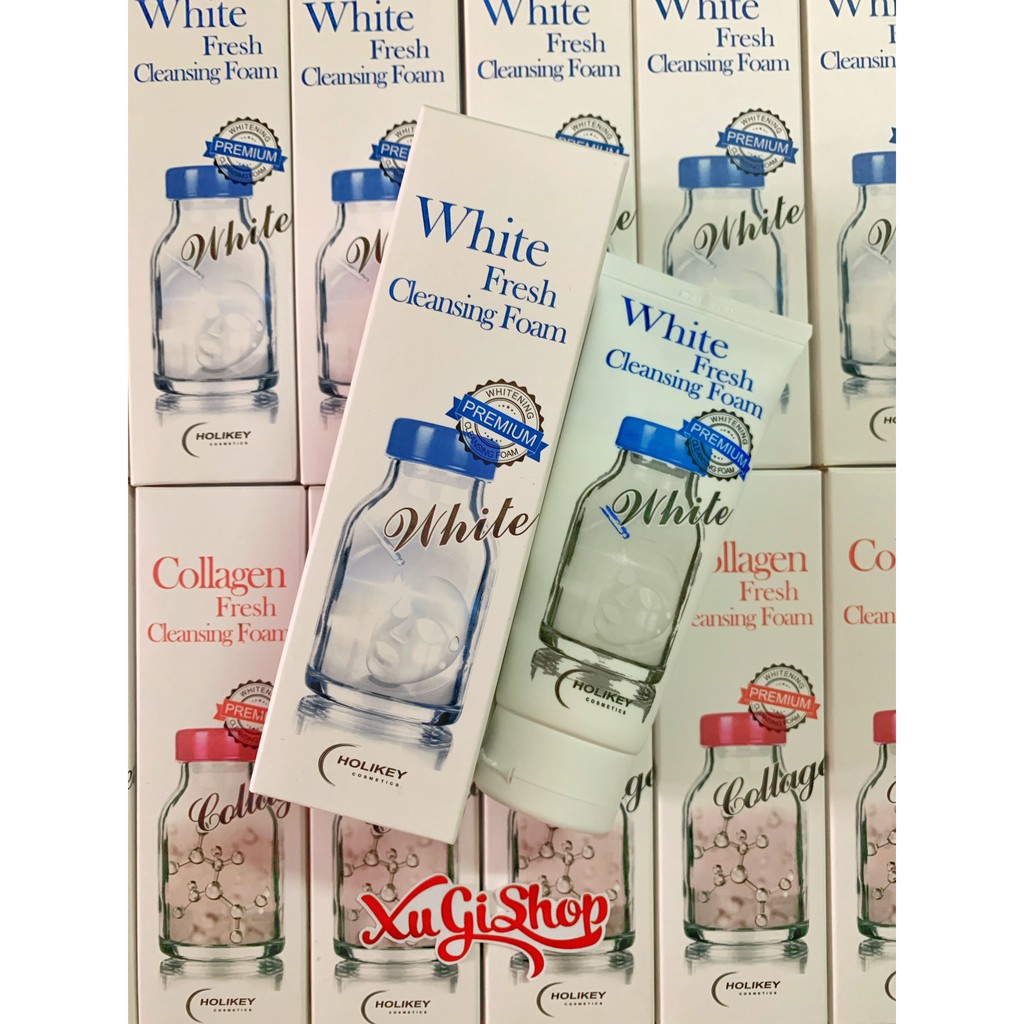 Sữa rửa mặt trắng da, ngừa mụn Holikey Cleansing Foam 100ml | BigBuy360 - bigbuy360.vn
