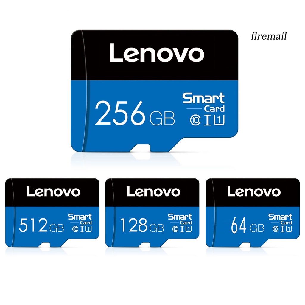 LENOVO Thẻ Nhớ tf 64gb / 128gb / 256gb / 512gb / 1024gb Tốc Độ Cao Không Thấm Nước