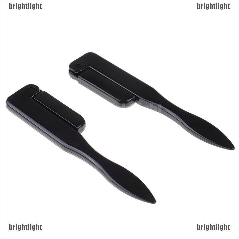 (Hàng Mới Về) Cọ Chải Lông Mi Bằng Kim Loại Có Thể Gấp Gọn Tiện Lợi