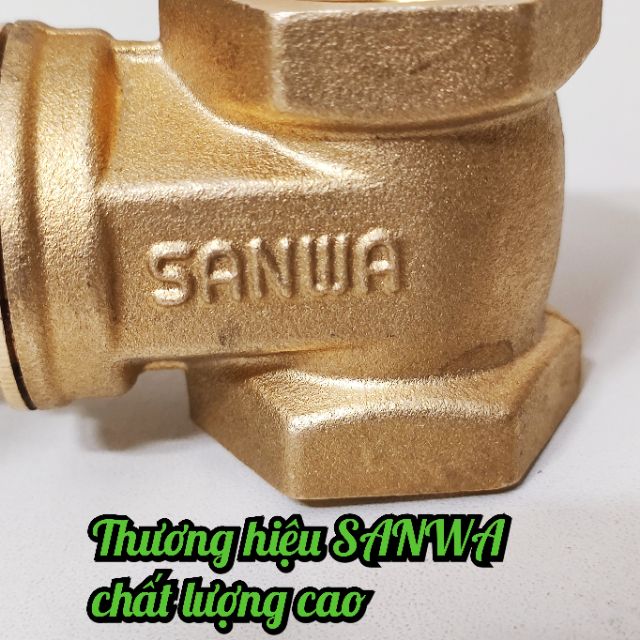 Van nước 2 đầu răng 21, 27 (∅21, ∅27) SANWA chất lượng cao