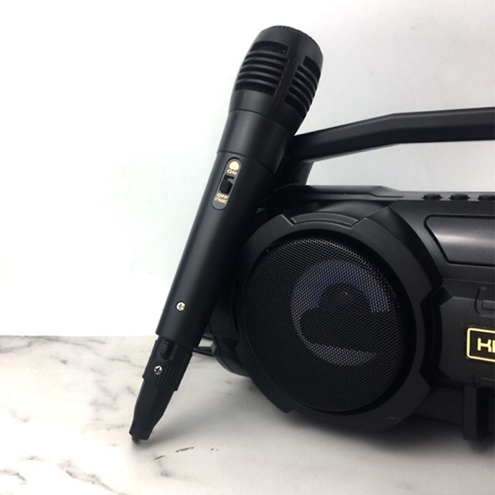 Loa karaoke KM S1-S2 mini Tặng kèm mic, âm thanh cực chuẩn