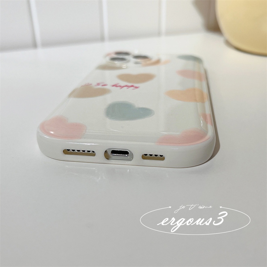 Ốp Điện Thoại Mềm Họa Tiết Hoạt Hình Đơn Giản Bảo Vệ Ống Kính Máy Ảnh Cho iPhone 14 13 12 11 Pro Max SE2020 X XR Xs Max 7 8 Plus