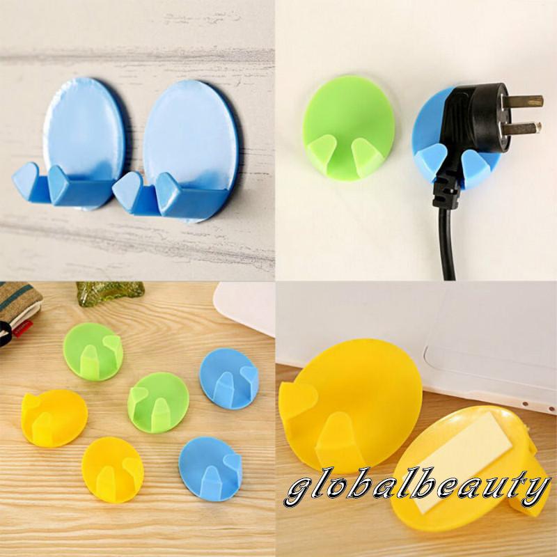 Giá nhựa gắn tường treo ổ cắm điện tiện dụng