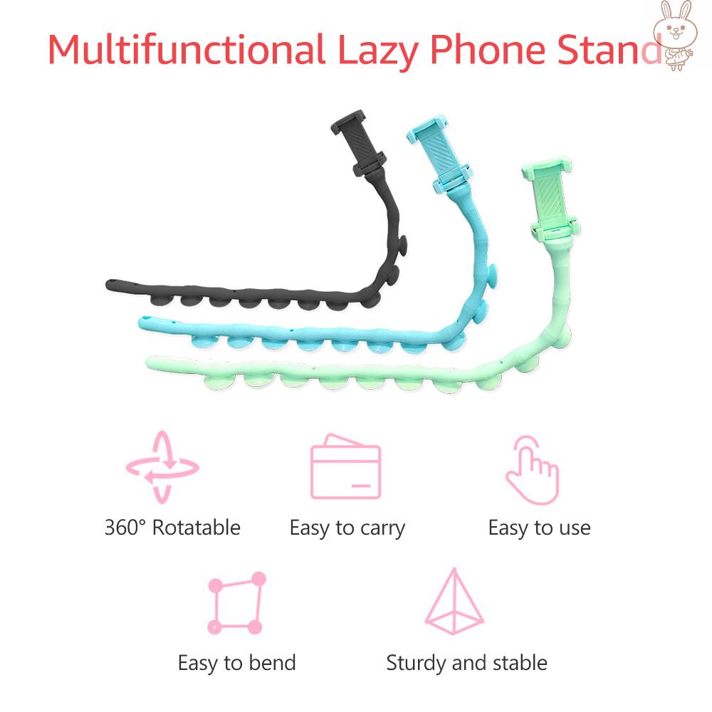 OL Cute Lazy Phone Holder for Desk/Bed/Car Compatible with All Cellphones from 7.4cm/2.9inch to 10cm/3.9inch