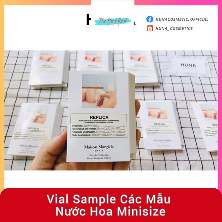 [Mã giảm giá mỹ phẩm chính hãng] [AUTH] VIAL SAMPLE CÁC MẪU NƯỚC HOA MINISIZE