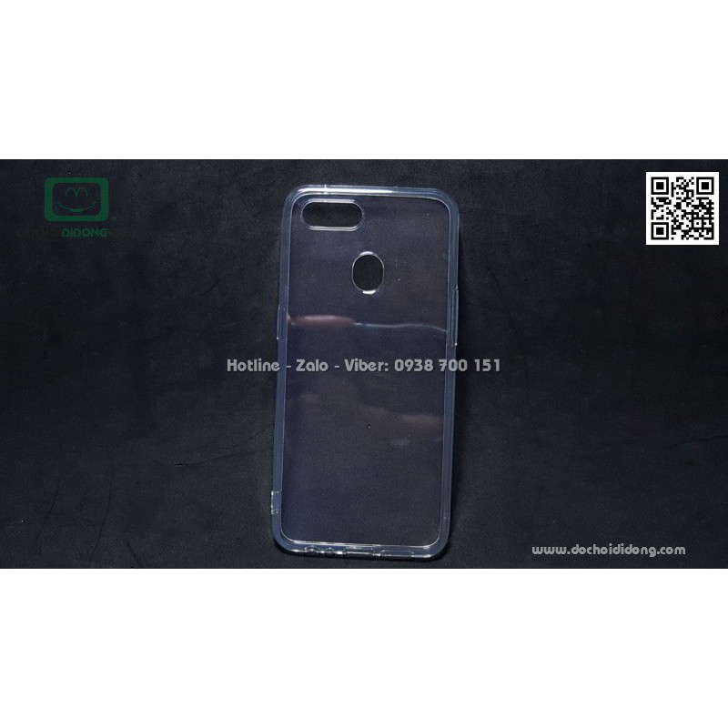 Ốp lưng Oppo F9 dẻo trong