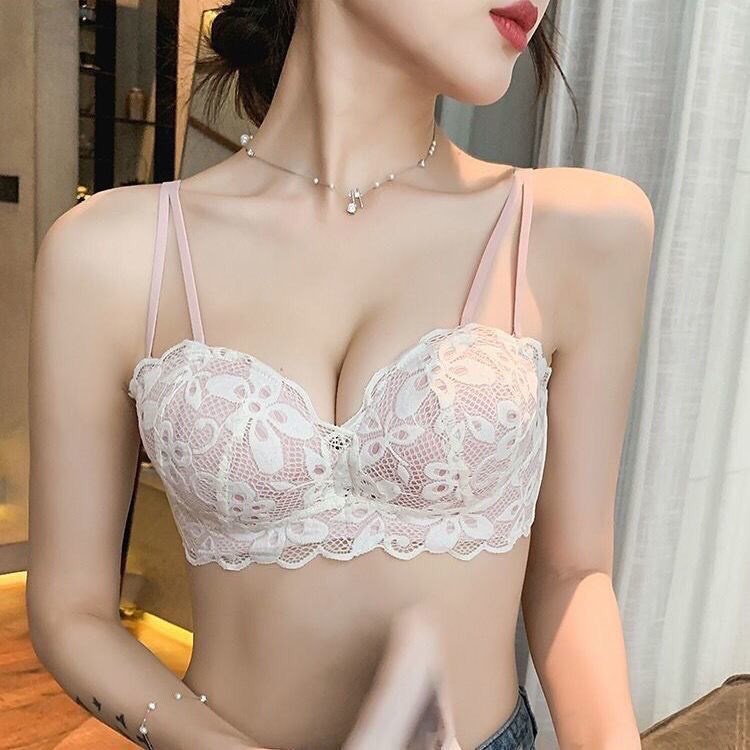 Áo Ngực Su Ren Nâng Ngực Đệm Dày HeeS FL16