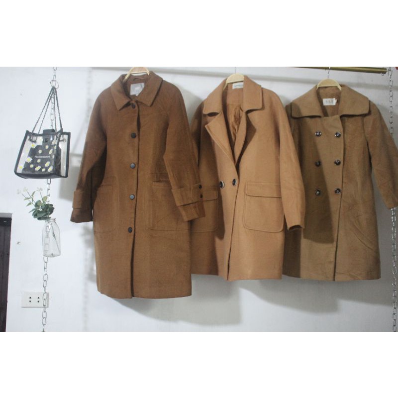 Áo dạ dáng dài _2hand