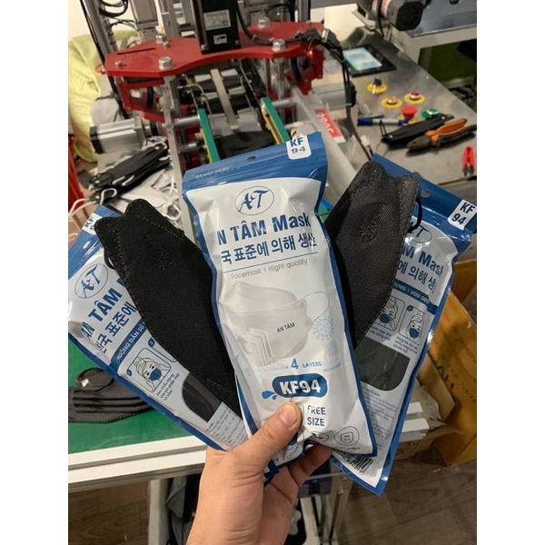SET/THÙNG KHẨU TRANG KF94 ĐỦ MÀU 4 LỚP GIẤY KK