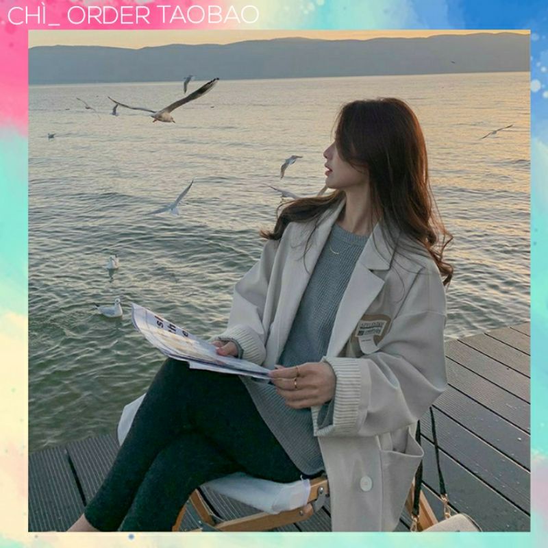 [ Order ] Áo khoác vest cá tính ( kèm feedback ).