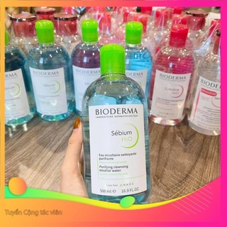 Ae4 nước tẩy trang pháp bioderma sensibio h2o