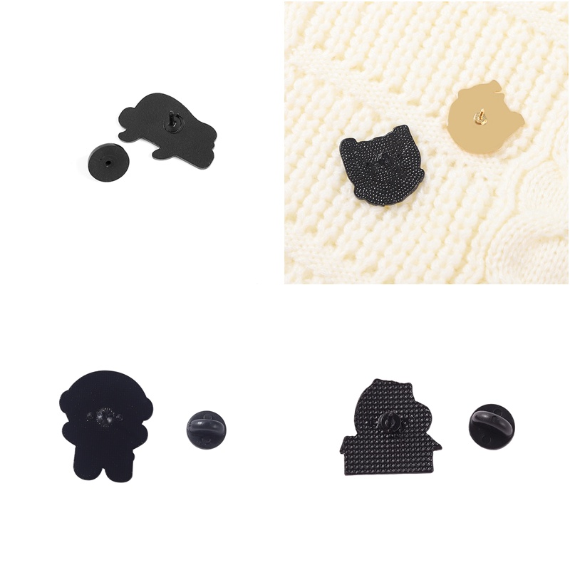 Trâm Cài Áo Hình Gấu Trúc Hoạt Hình Tráng Men Dễ Thương 18 Kiểu Dáng Làm Quà Tặng Cho Bạn Bè