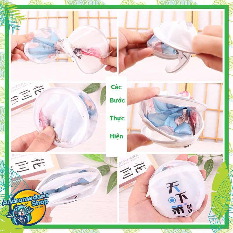 Tổng hợp các mẫu Quạt tròn gấp theo Anime - Game - Film