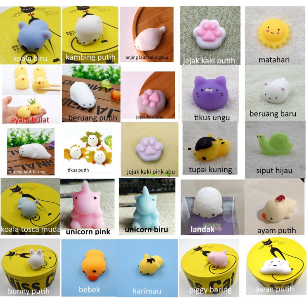 Ốp Điện Thoại Dẻo Họa Tiết Hoạt Hình Chú Mèo Dễ Thương Độc Đáo Cho Chubby Squishy