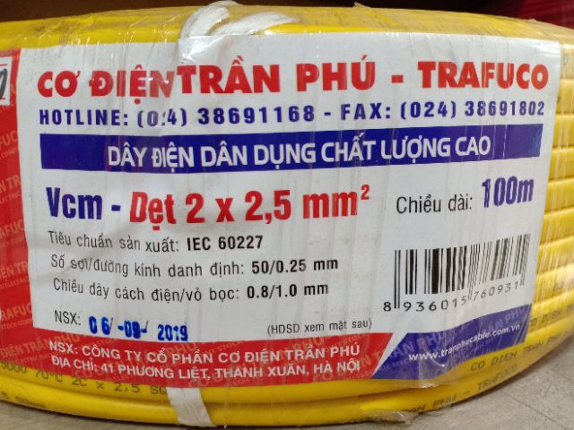 Dây điện Trần Phú- Cadisun