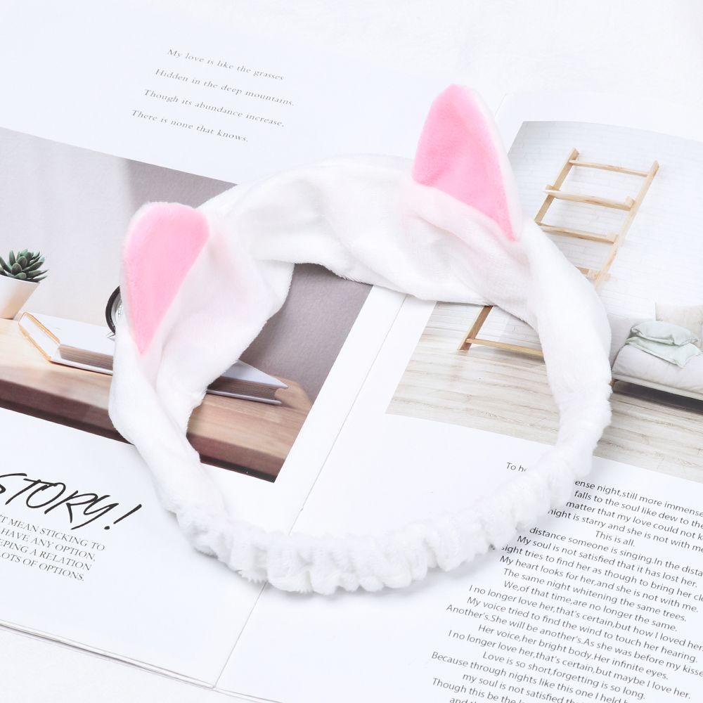 JUNE Băng Đô Tai Mèo Dễ Thương Cho Nữ