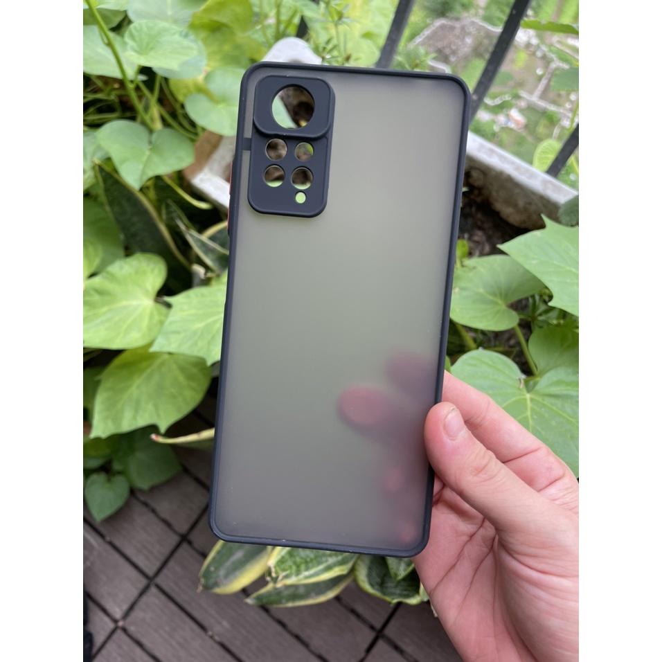 Ốp lưng nhám cho Xiaomi Redmi Note 11, Note 11S 4G, Note 11 Pro viền dẻo, lưng chống bán vân tay