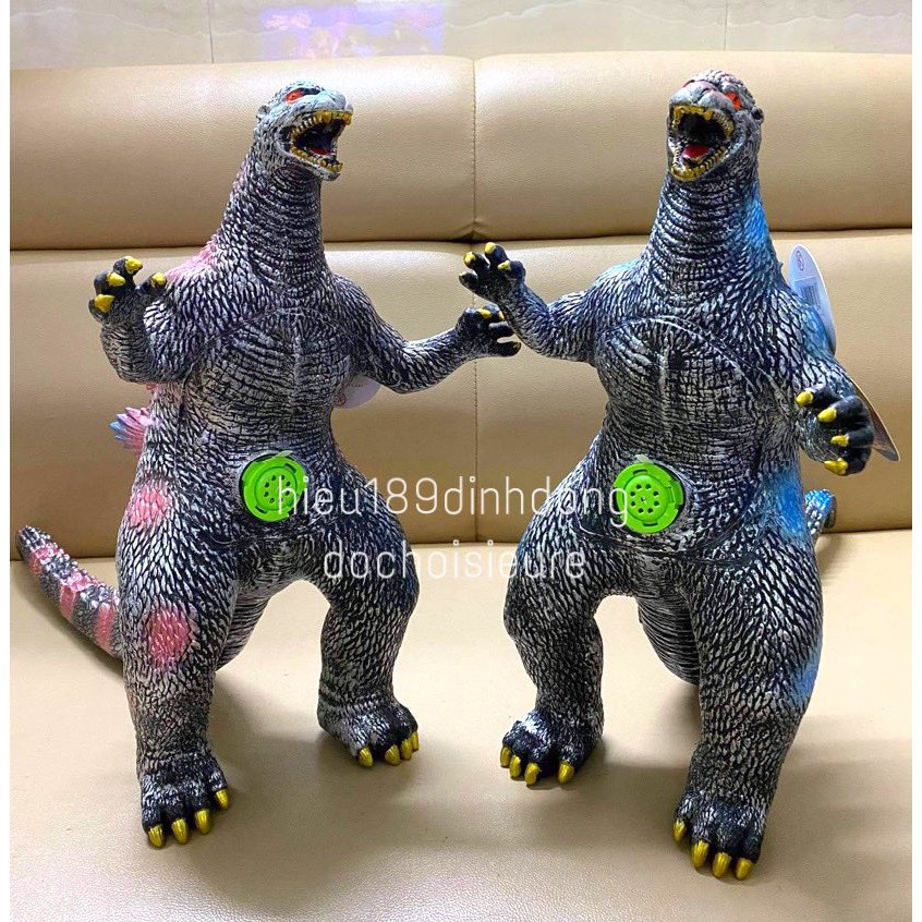 Quái vật godzilla nuclear cao su cỡ siêu lớn có nhạc