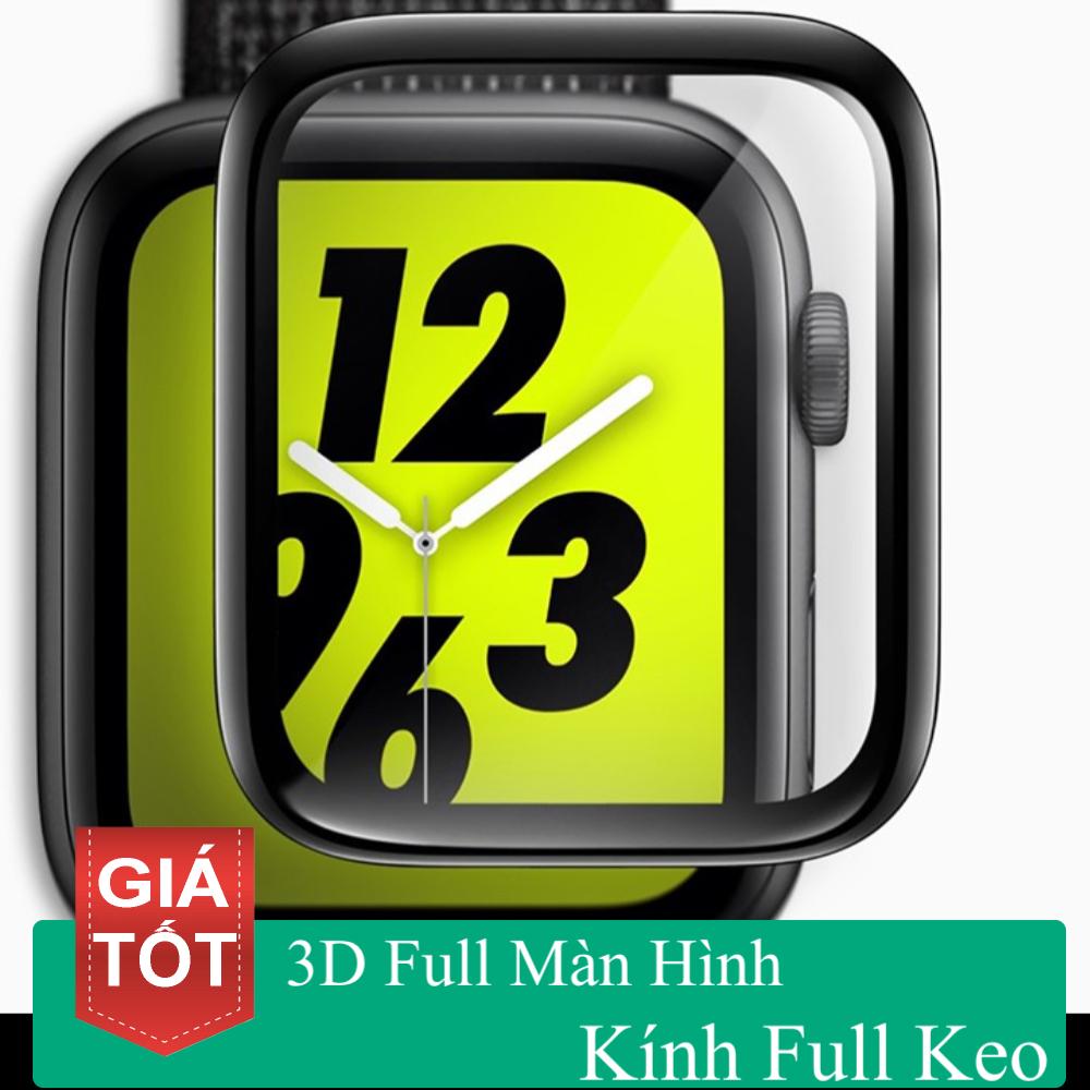Miếng dán cường lực apple watch 44mm 3d full keo vmax chính hãng