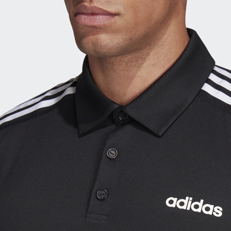 Áo Thun Cổ Bẻ Thể Thao Nam Adidas D2M 3 Strips Polo