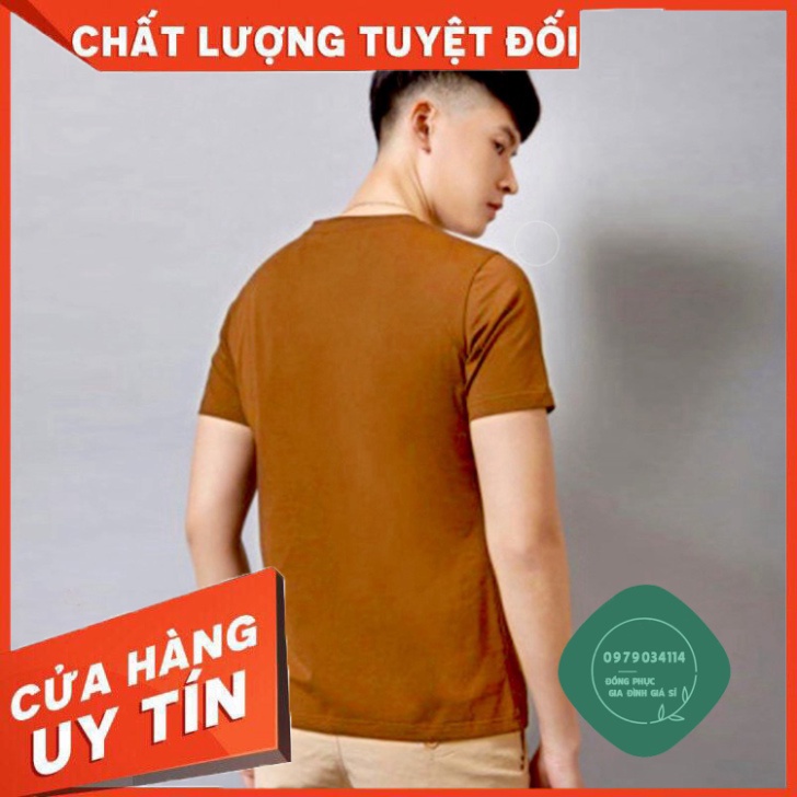 Áo phông trơn nam nữ thun nhiều màu basic form unisex tay ngắn cổ tròn chất thun mềm mịn, dày dặn | SG Áo thun giá sỉ