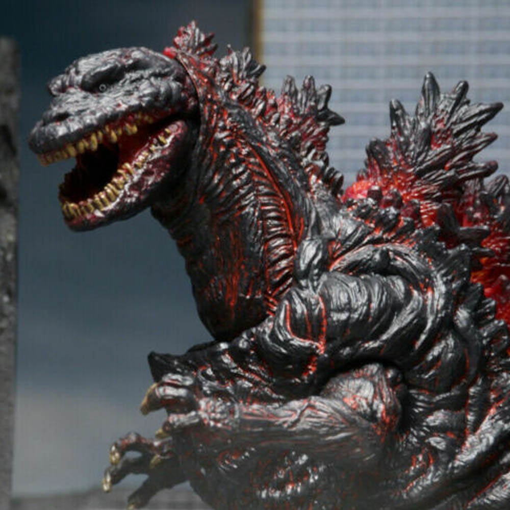 2016 Shin Red Godzilla Head To Tail 7“ NECA Movie Action Figure Model Toys