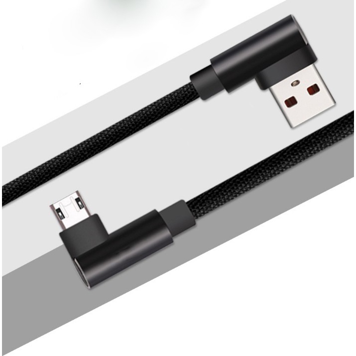 Cáp sạc cổng Micro USB dài 2M dây dù hỗ trợ sạc nhanh