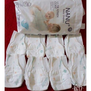 Bỉm tã dán nanu size s/m 100 miếng