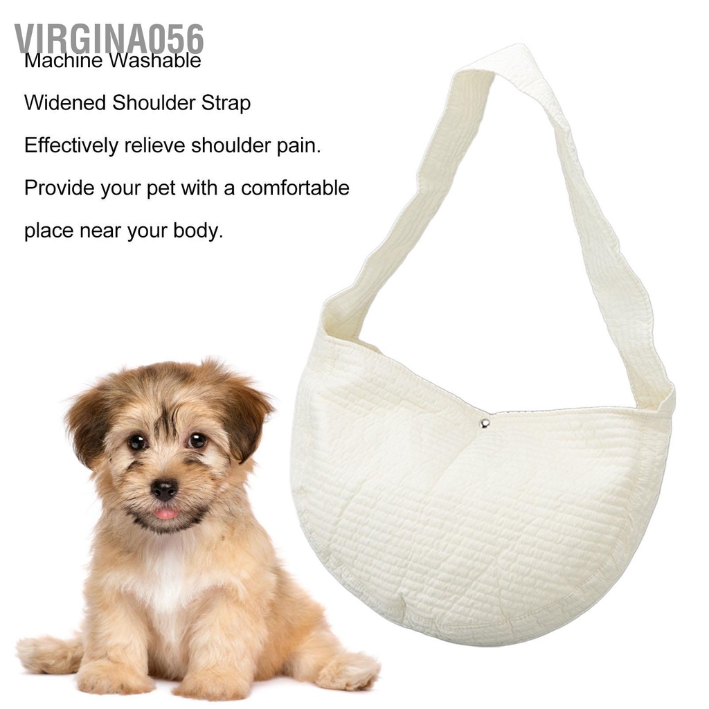 Có thể bán buôn Túi xách tay cho chó mang túi có dây đeo vai rộng để đi du lịch ngoài trời Virgina056 Hàng giao ngay