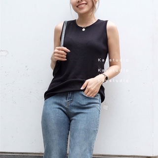 Áo sn dệt kim đen - asndkd