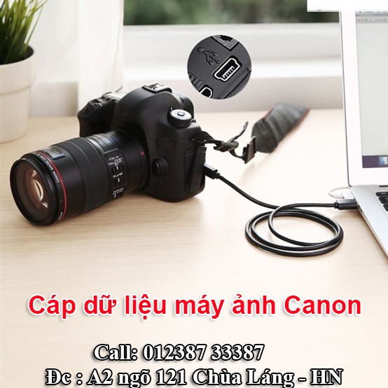 Dây cáp dữ liệu cho máy ảnh Canon