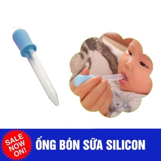 Ống hút sữa cho bé lười ty bình, ống bón thuốc