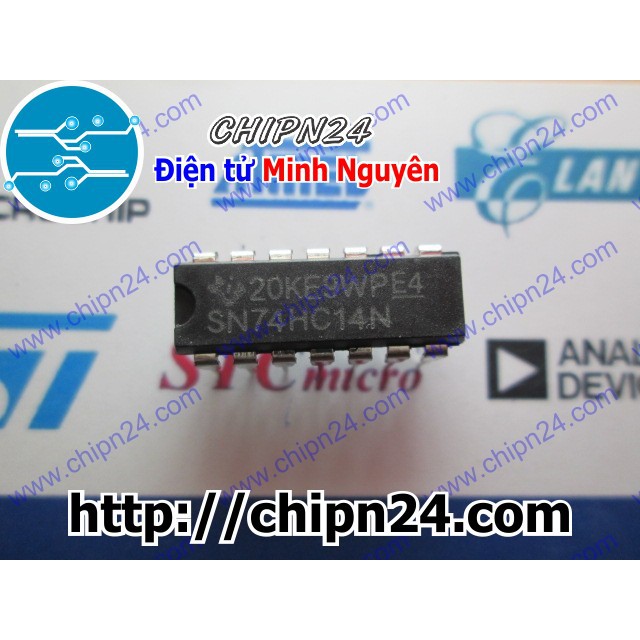 [3 CON] IC 74HC14 DIP-14 (7414 74HC14N)