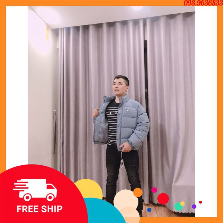Aó Khoác Phao Nam Nữ Nhồi Bông 3 Lớp Đại Hàn Cực Ấm Siêu Nhẹ Phong Cách Hàn Quốc Cực Chất Cao Cấp