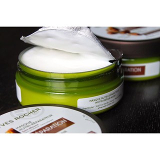 Mặt nạ ủ tóc Yves Rocher Nutri Repair Hair Mask 150ml phục hồi tóc hư tổn do nhuộm uốn/ mỹ phẩm chính hãng Phá