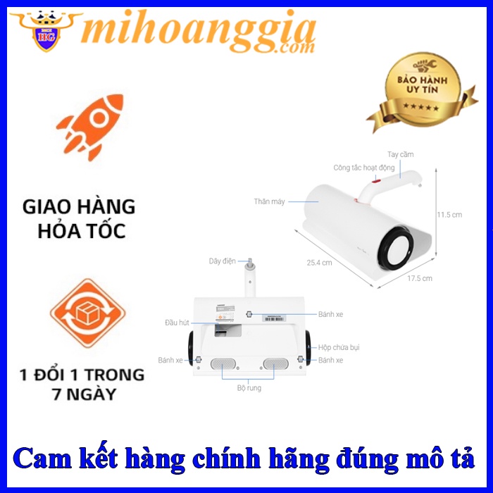 Hoả tốc | Máy hút bụi nệm giường diệt khuẩn UV DEERMA CM800 | CM818 | EX919 | CM300 | MIHOANGGIA