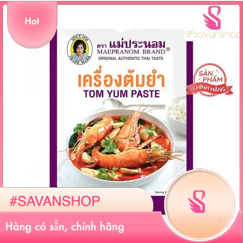 Sốt lẩu Thái (Tom Yum Mae Pranom) Eufood gói 50g