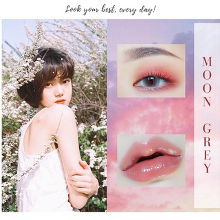 [1 CẶP GỒM 2 CHIẾC LENS] KÍNH ÁP TRÒNG CONTACT LENS HÀN QUỐC XÁM TRONG VEO
