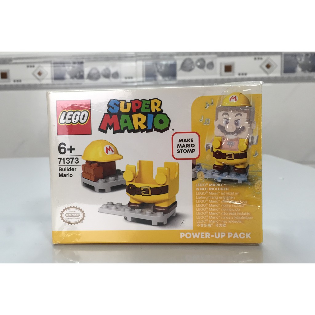 [HAPPY.BRICKS] LEGO SUPER MARIO - 71373 - GÓI NÂNG CẤP SỨC MẠNH MARIO - BUILDER MARIO POWER-UP PACK