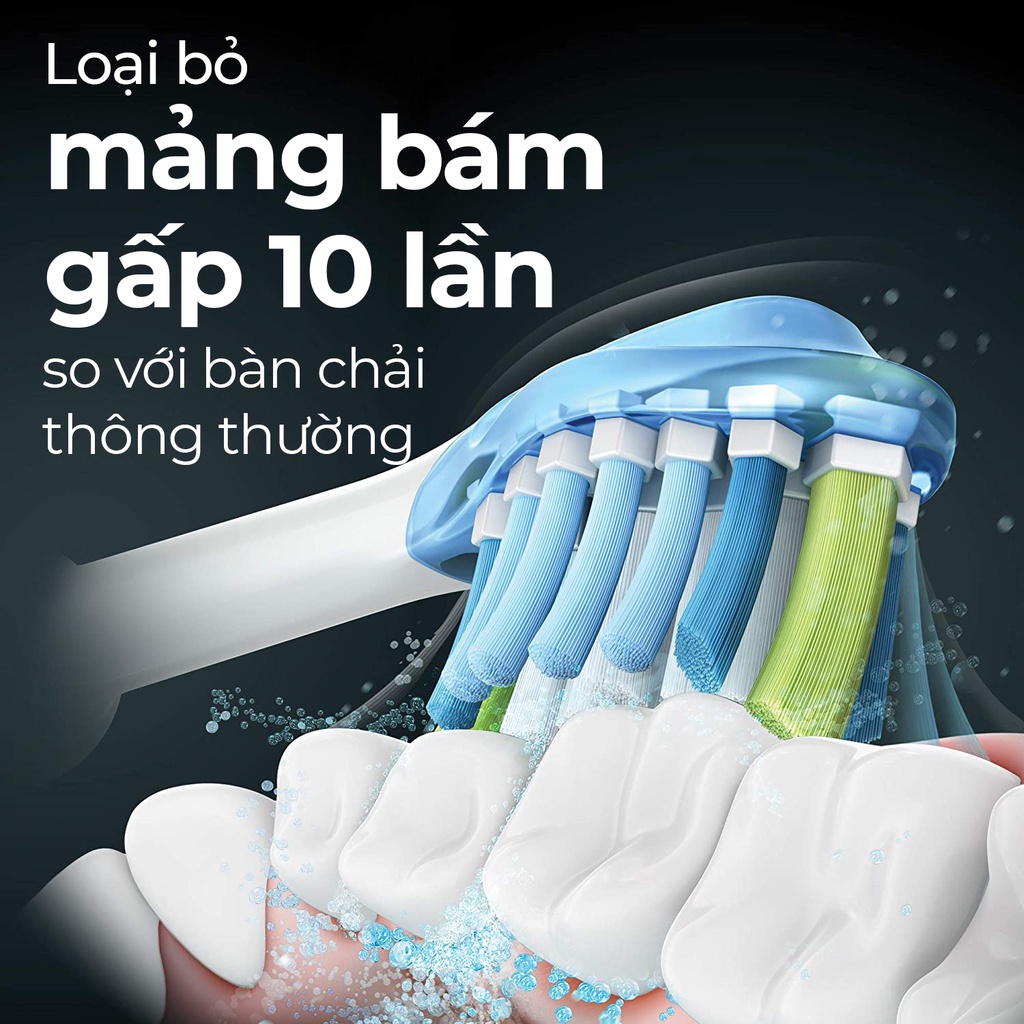 Bàn chải điện Philips Sonicare ExpertClean 7000, 7300, 7500