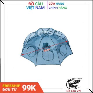 Lưới bát quái bắt cá, tôm, cua, lươn, trạch lồng bát quái, lưới đánh cá