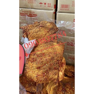 5kg/thùng sỉ khô bò Nhật Hưng loại đặc biệt. Khô bò miếng Mềm