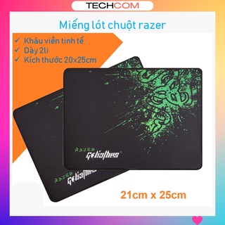 Miếng lót chuột, pad chuột, bàn di chuột giá rẻ chất lượng Razer, Logitech 20x25cm