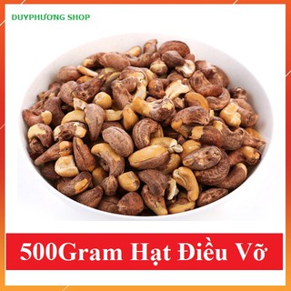 500gr hạt điều rang muối vỡ thơm giòn ngon
