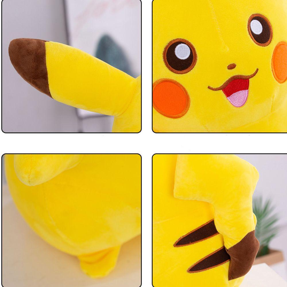 Đồ chơi nhồi bông Hình Pikachu Màu Cầu Vồng