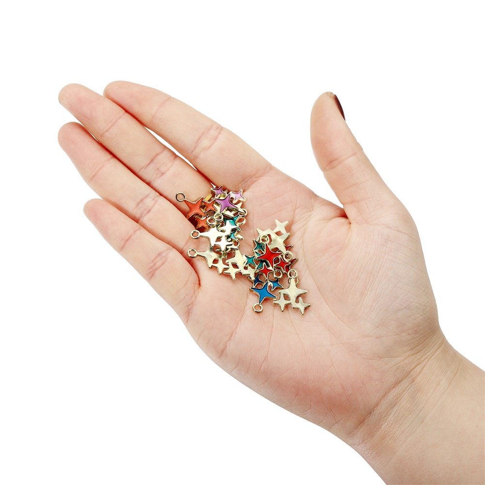 Bộ 10 cái mặt trang sức St.kunkka hình ngôi sao cầu may tự làm
