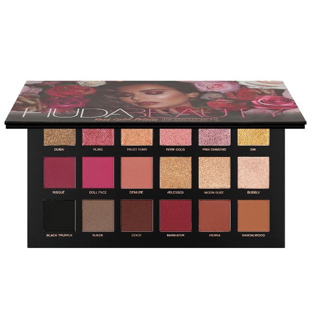 Bảng Mắt Huda Beauty Rose Gold Remastered Eyeshadow Palette