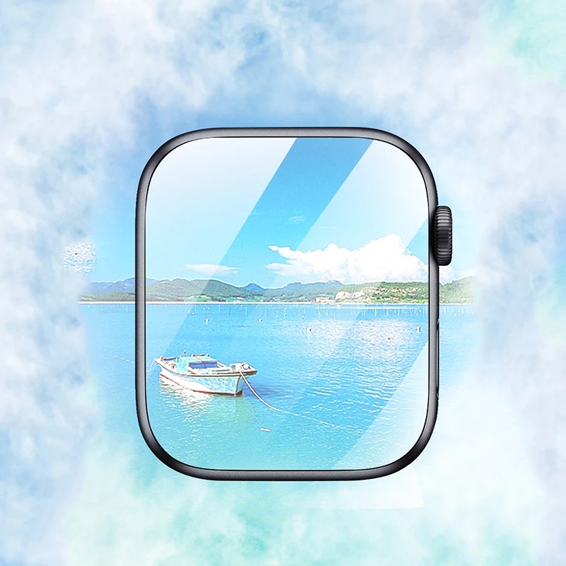 Kính Cường Lực Bảo Vệ Màn Hình Đồng Hồ Apple Watch 7 6 SE 5 40mm 44mm 38mm 42mm iWatch Series 1/2/3/4/6/7