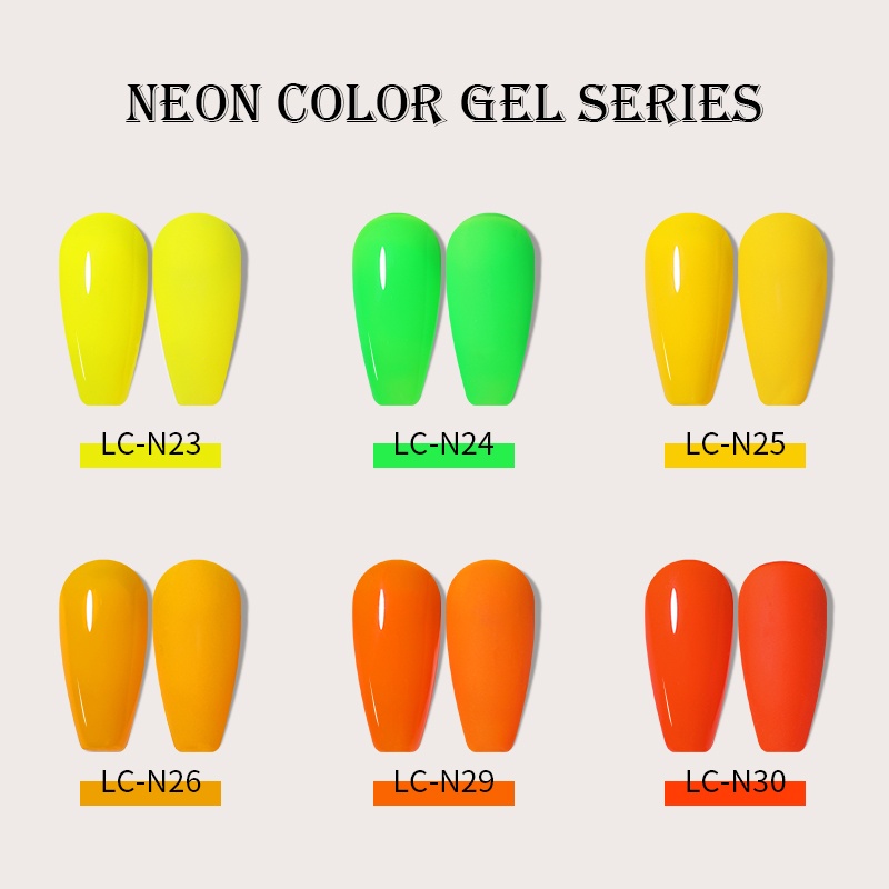 Lọ Gel Sơn Móng Tay UR SUGAR Màu Neon Lâu Trôi 7ml